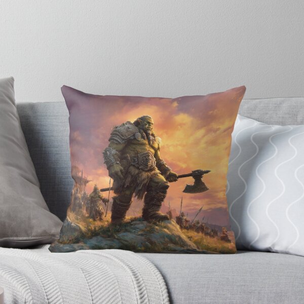 Item preview, Orc Chieftain Watching Over His Horde designed and sold by Rtymer.