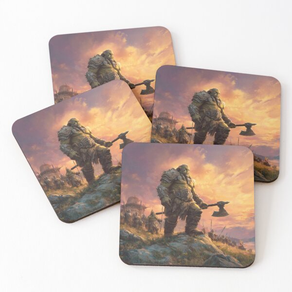 Item preview, Orc Chieftain Watching Over His Horde designed and sold by Rtymer.