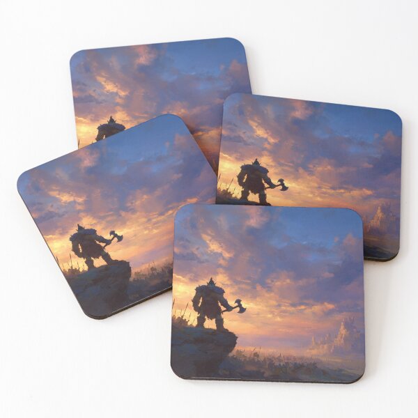 Item preview, Orc Chieftain Watching Over His Horde designed and sold by Rtymer.
