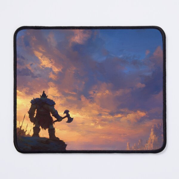 Item preview, Orc Chieftain Watching Over His Horde designed and sold by Rtymer.