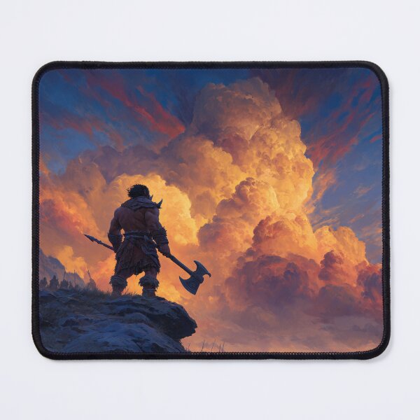 Item preview, Orc Chieftain Watching Over His Horde designed and sold by Rtymer.
