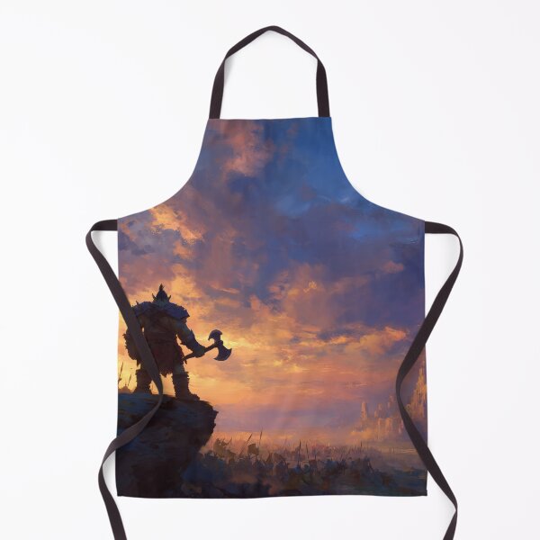 Item preview, Orc Chieftain Watching Over His Horde designed and sold by Rtymer.