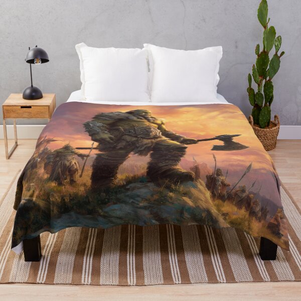 Item preview, Orc Chieftain Watching Over His Horde designed and sold by Rtymer.