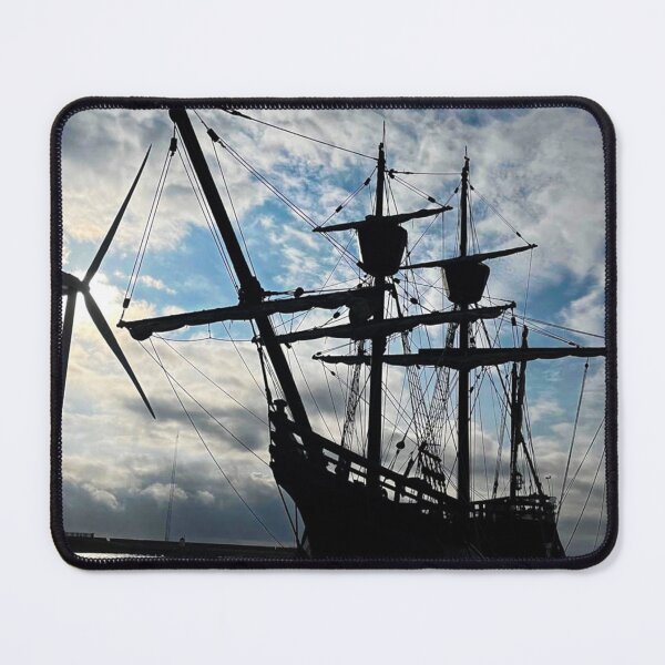 Item preview, Spanish Galleon Silhouetted against Morning Sky designed and sold by Violaman.