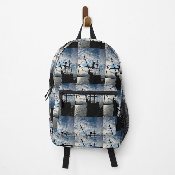 Item preview, Spanish Galleon Silhouetted against Morning Sky designed and sold by Violaman.