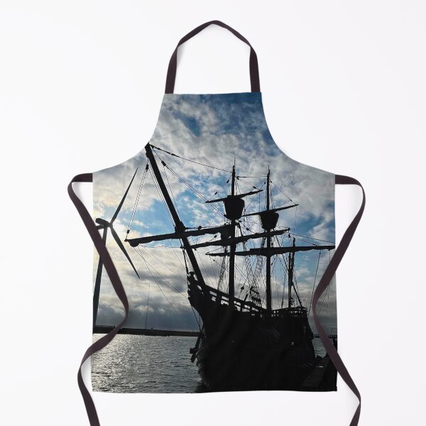 Item preview, Spanish Galleon Silhouetted against Morning Sky designed and sold by Violaman.