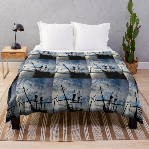 Item preview, Spanish Galleon Silhouetted against Morning Sky designed and sold by Violaman.
