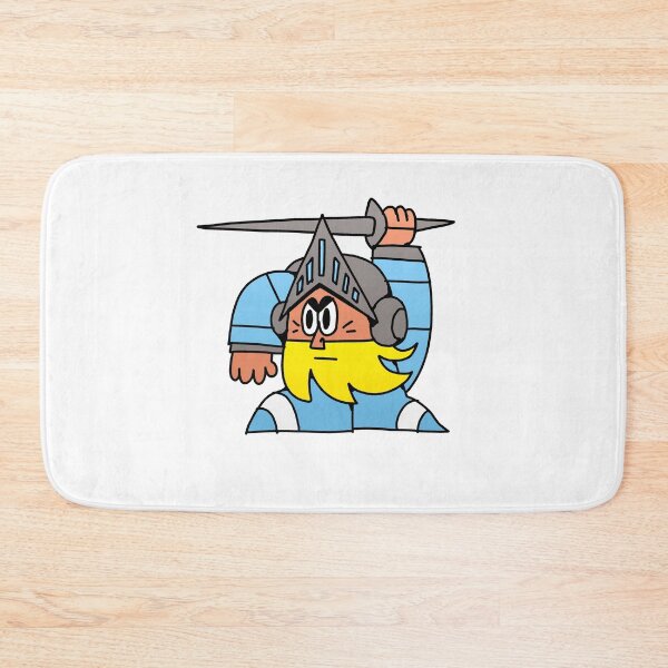 Item preview, Retro Game Knight Sticker – 8‑bit Fantasy Warrior designed and sold by hoggylorente.