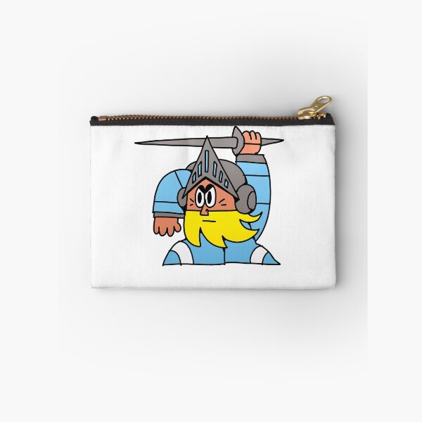 Item preview, Retro Game Knight Sticker – 8‑bit Fantasy Warrior designed and sold by hoggylorente.
