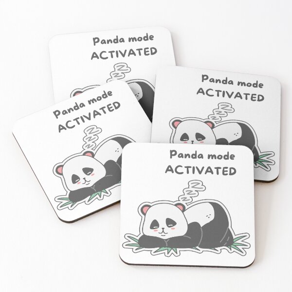 Item preview, Panda Mode Activated – Lazy Vibes Only designed and sold by estrella-lunar.