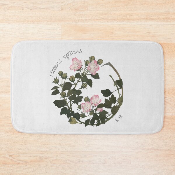 Item preview, Hibiscus Syriacus – Zeshin's Bloom | Japanese Botanical Art Design designed and sold by tokomoroJP.