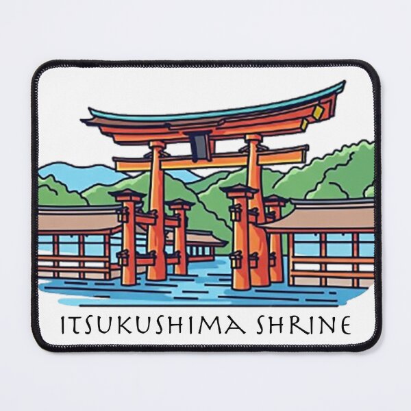 Item preview, Itsukushima Shrine designed and sold by likbatonboot.