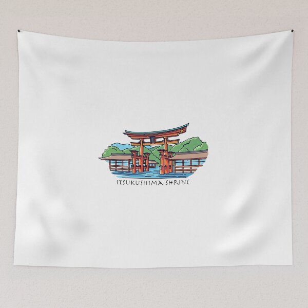 Item preview, Itsukushima Shrine designed and sold by likbatonboot.