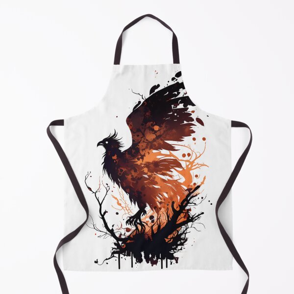 Item preview, Phoenix Rising From the Ashes Silhouette designed and sold by ShadowAndSlate.