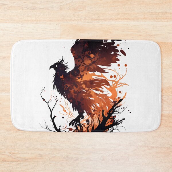 Item preview, Phoenix Rising From the Ashes Silhouette designed and sold by ShadowAndSlate.