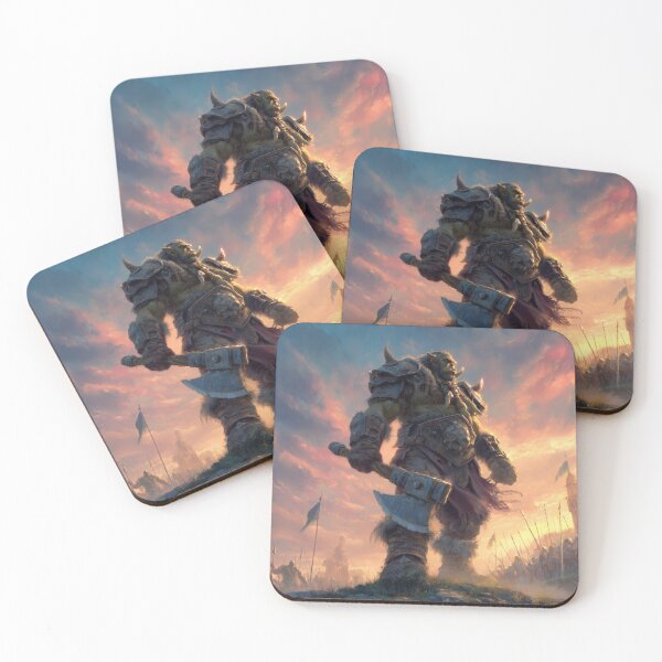 Item preview, Orc Chieftain Watching Over His Horde designed and sold by Rtymer.