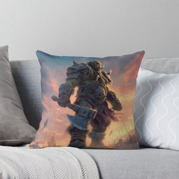 Item preview, Orc Chieftain Watching Over His Horde designed and sold by Rtymer.