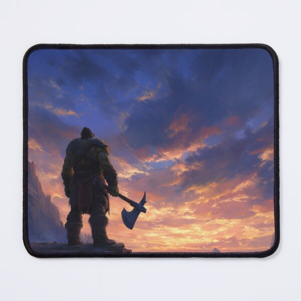 Item preview, Orc Chieftain Watching Over His Horde designed and sold by Rtymer.