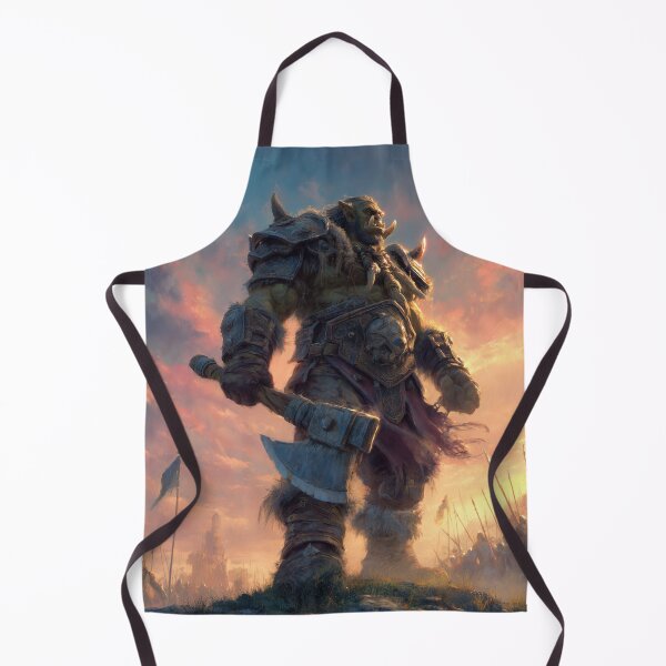 Item preview, Orc Chieftain Watching Over His Horde designed and sold by Rtymer.