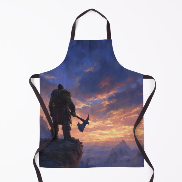 Item preview, Orc Chieftain Watching Over His Horde designed and sold by Rtymer.