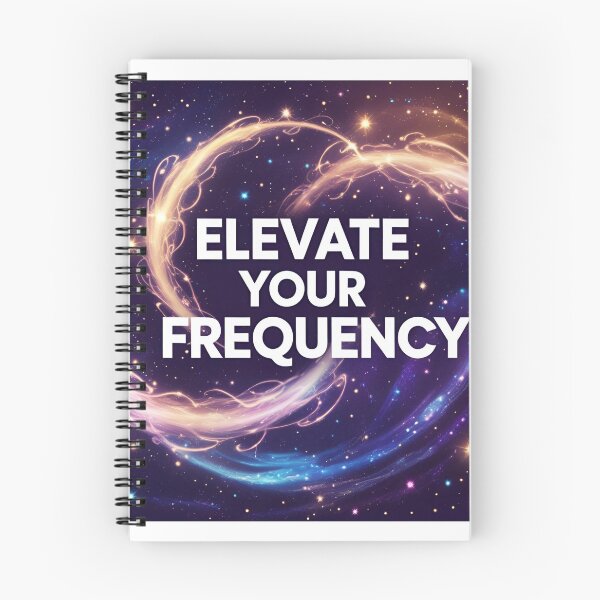 Item preview, Elevate your frequency - Motivational Quote designed and sold by ASKprints.
