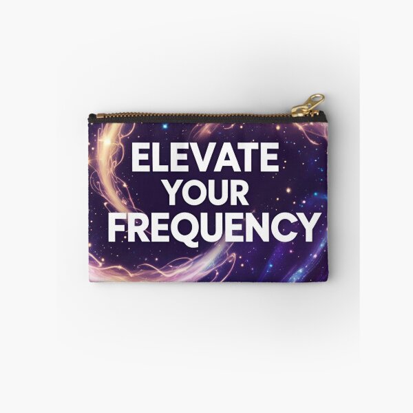 Item preview, Elevate your frequency - Motivational Quote designed and sold by ASKprints.