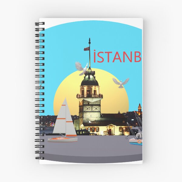 Item preview, Maiden's Tower Istanbul – Historic Bosphorus Landmark at Night designed and sold by Amateurtrader.