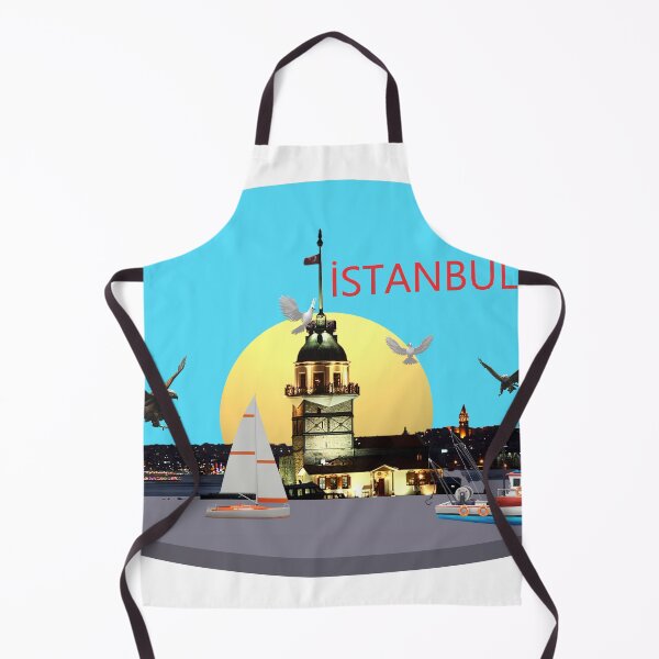 Item preview, Maiden's Tower Istanbul – Historic Bosphorus Landmark at Night designed and sold by Amateurtrader.