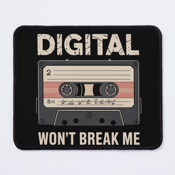 Item preview, Digital won't break me vintage retro phrase 8mm designed and sold by fotopan.
