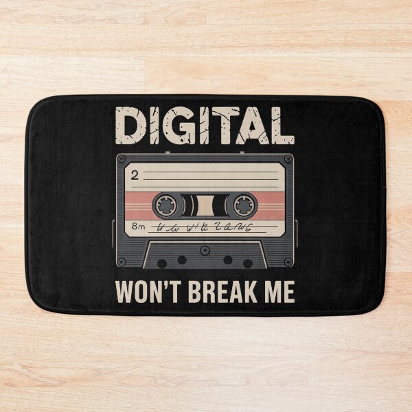 Item preview, Digital won't break me vintage retro phrase 8mm designed and sold by fotopan.
