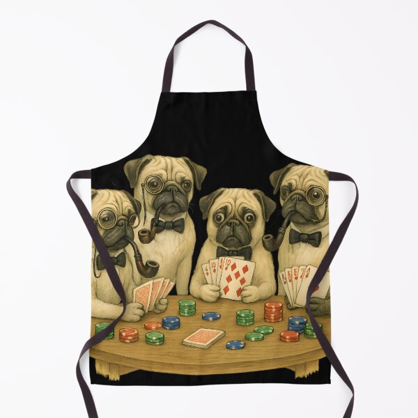 Item preview, Pug Night Bluff Club designed and sold by Uglyandcute.