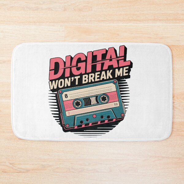 Item preview, Digital won't break me vintage phrase vhs casette  designed and sold by fotopan.