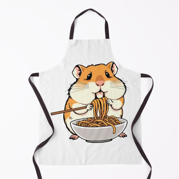 Item preview, A hamster eating noodles designed and sold by DOG DESIGN.