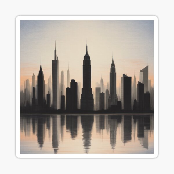 Item preview, New York Skyline designed and sold by ArtQueen777.
