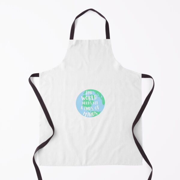 Item preview, "The World Needs All Kinds of Minds" - Inspirational Earth Design designed and sold by brosedesigns.