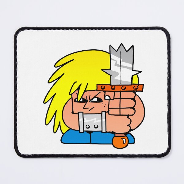 Item preview, Retro Brawler Mech - Viking Beat ’em Up designed and sold by hoggylorente.