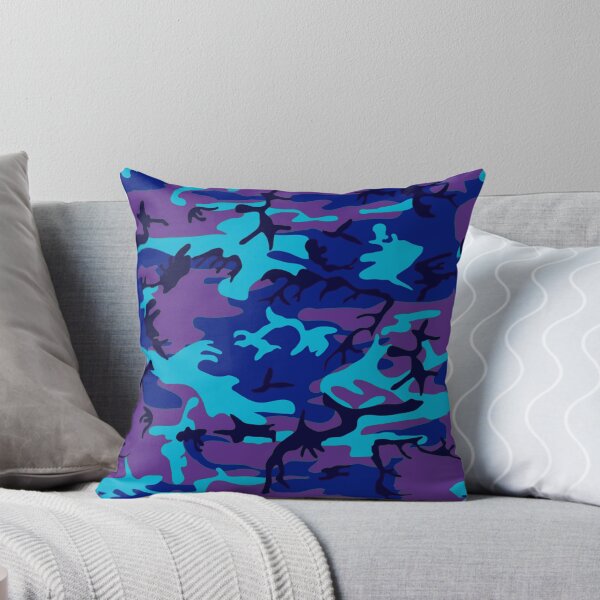 Item preview, Blue Purple Camouflage Pattern Camo Is Cool designed and sold by SandyMDesigns.