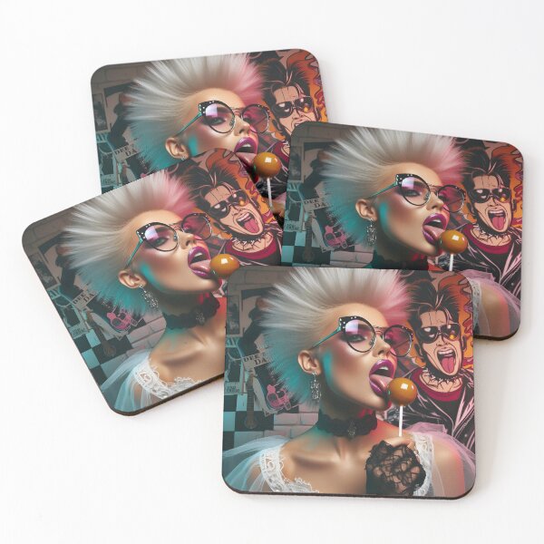 Item preview, Punk Lady Lollipop Band Flyer designed and sold by Voodoo Store Paranormal Collections.