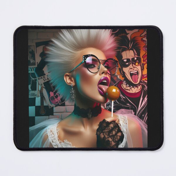 Item preview, Punk Lady Lollipop Band Flyer designed and sold by Voodoo Store Paranormal Collections.