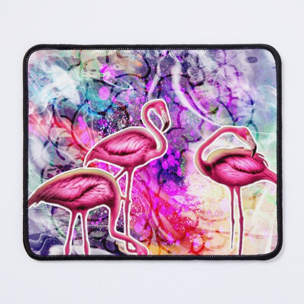 Item preview, Flamingos searching for food designed and sold by AnnabellaRh.