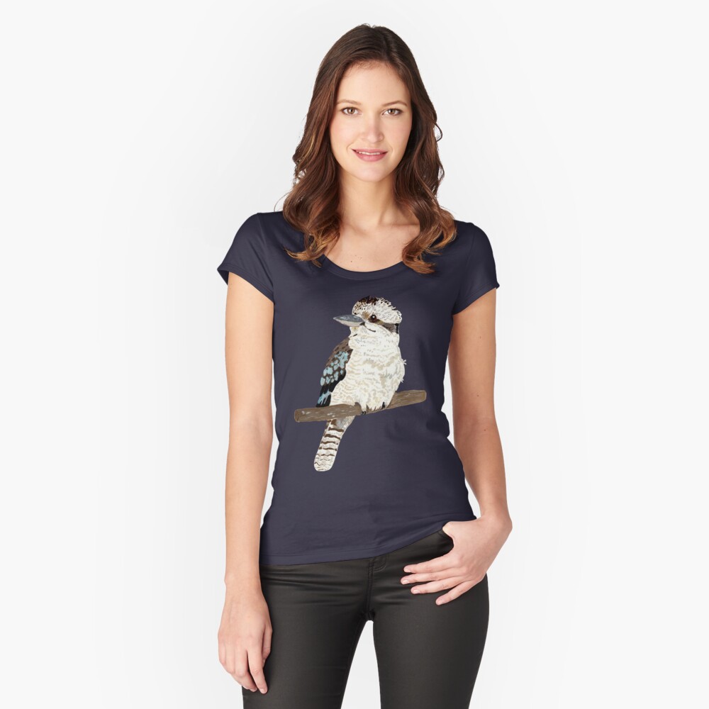 Item preview, Fitted Scoop T-Shirt designed and sold by ellietography.