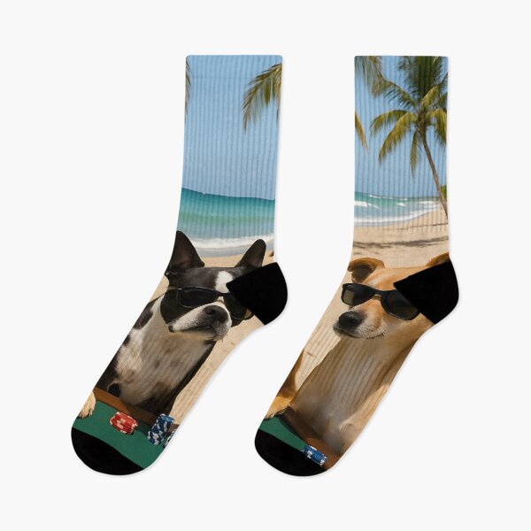 Item preview, Poker on the Beach – Pup Edition designed and sold by Uglyandcute.