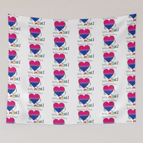 Item preview, Saving Lives With Pride: Bisexual designed and sold by EiggammaI.