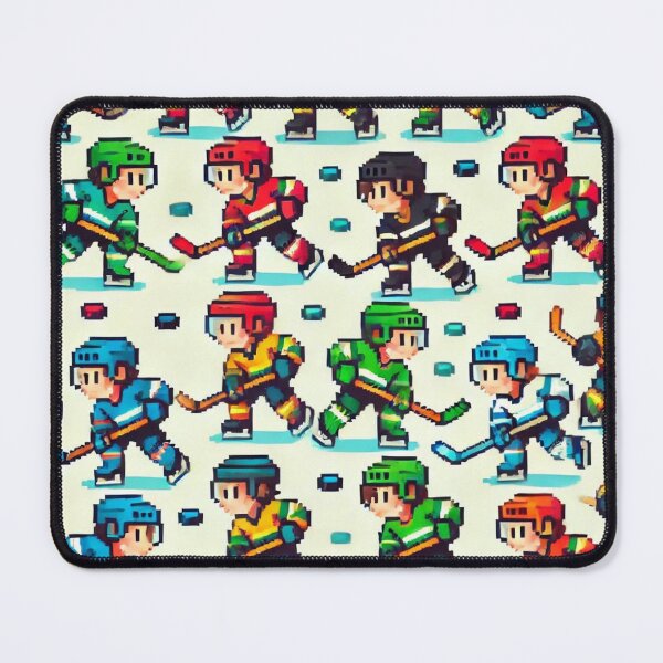 Item preview, hockey themed backpack design designed and sold by TEEJAMBOREE.