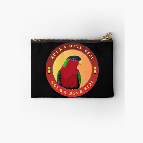 Item preview, Scuba dive Fiji, collared lory bird, profit supports ocean conservation  designed and sold by seekingclarity.