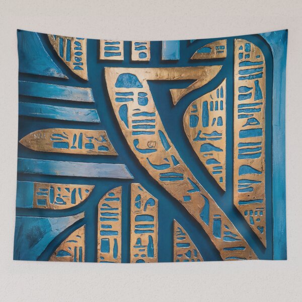 Item preview, Egyptian hieroglyphic visually appealing home decor designed and sold by jbfart.