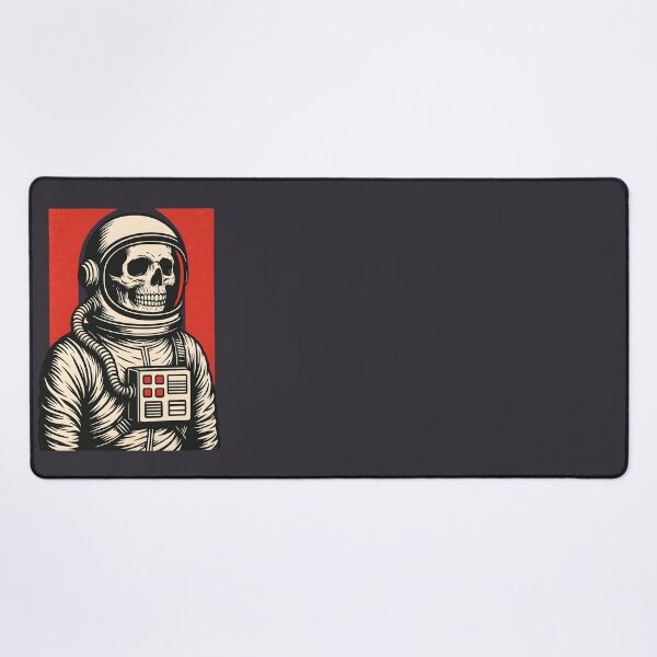 Item preview, Skull Astronaut Retro SciFi Horror Art designed and sold by Shoot-The-Moon.