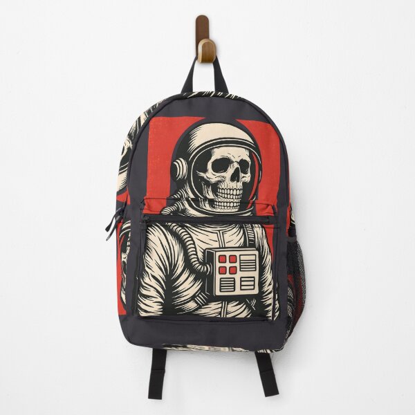 Item preview, Skull Astronaut Retro SciFi Horror Art designed and sold by Shoot-The-Moon.