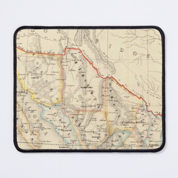 Item preview, Northern Mexico old map designed and sold by bascconut.