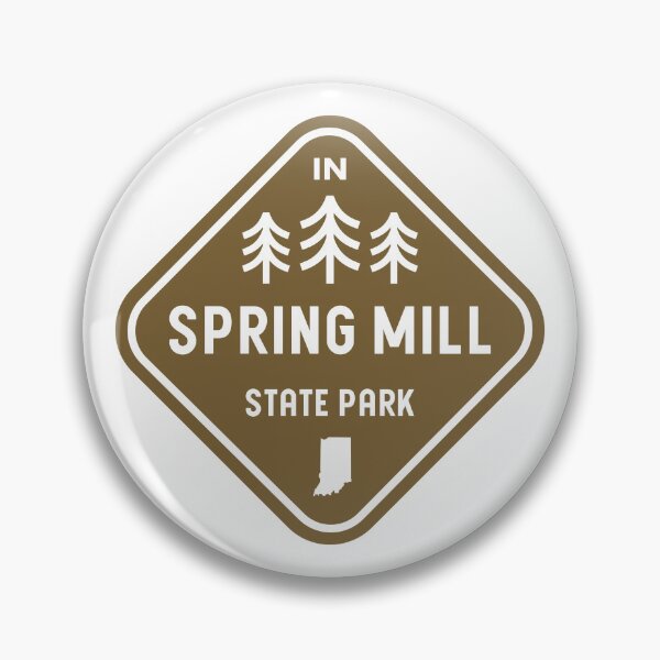 Artikelvorschau, Spring Mill State Park Indiana Raute entworfen und verkauft von bivenart.